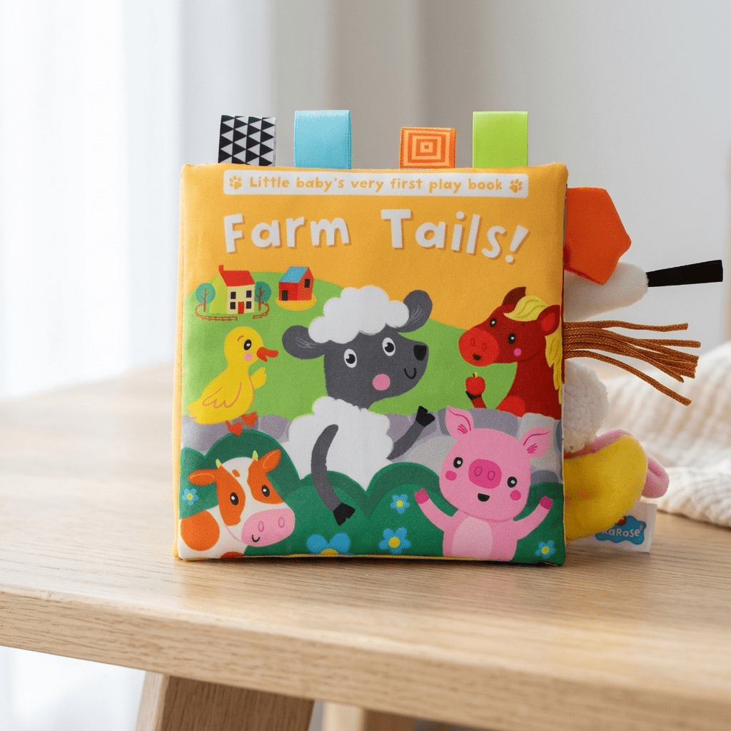 Crinkle Sensory Book - Tidli