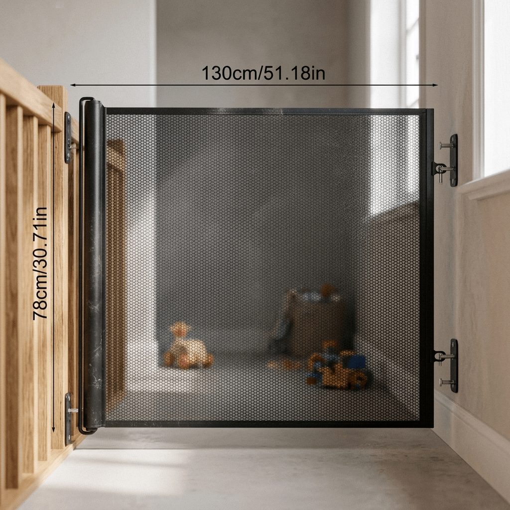 Slimline Retractable Baby Gate - Tidli