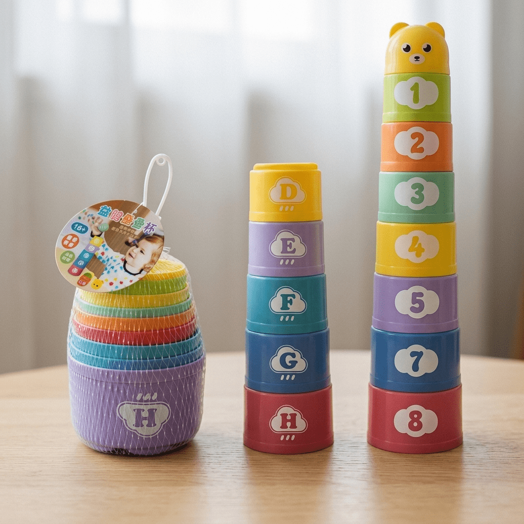 Tidy Stack Nesting Cups - Tidli