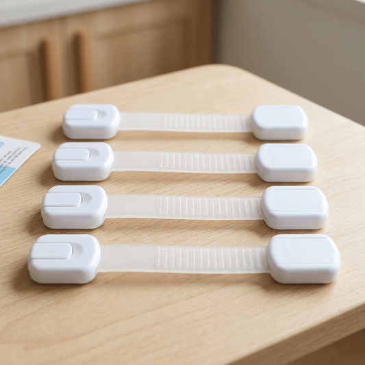 Adhesive Drawer Locks ( 4 pack) - Tidli