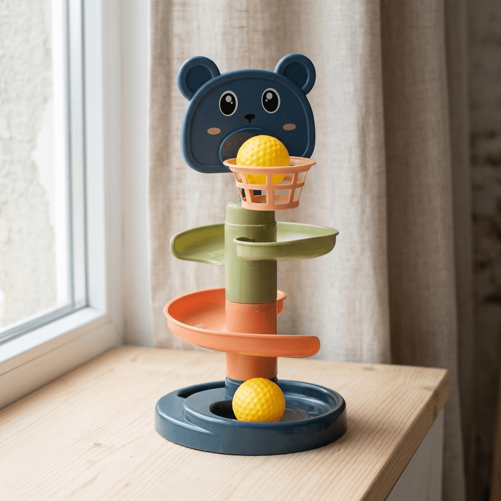 Roll & Drop Ball Tower - Tidli