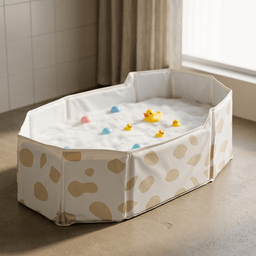 Baby Bath Tub with Drain Plug - Tidli